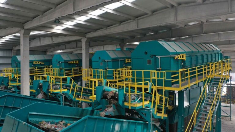 DISAN municipal solid waste sorting plant for MSW recycling and material separation